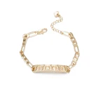 Gold Bracelet 14k Hot Sale Religious Charm 100% 14k Plate Gold Bracelet For Women