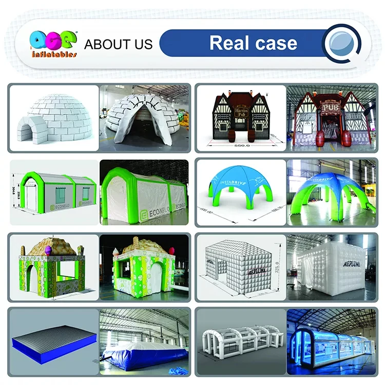 Customized Inflatable Air Roof Tent For Different Events Inflatable