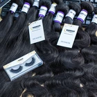 18 Inch Remy Hair 16 18 20 Inch Unprocessed Virgin Remy Peruvian Body Wave Hair Bundle 3Pcs Lot Deals With Lace Closure