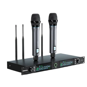 Td Riworal Wireless Microphone System Uhf True Diversity Microphones