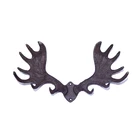 Metal Metal Metal Decoration 2021 New Supply Antlers Hook Decorative Metal Crafts For Home And Garden