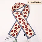 Silk Silk Bag Twillies Scarf Skinny Scarf For Women Handbag Scarf Custom Print Silk