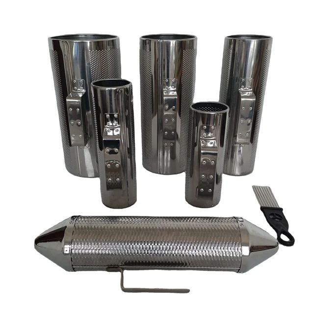 Durable stainless steel Guiro for percussion instruments