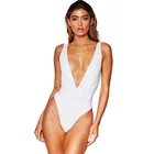 Beachwear Piece Beachwear Julysand Deep V Neck Printed Beachwear Swimwear 1 Piece Sexy 1 Piece Thong Swimwear