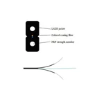 Factory Price Bow Type Drop Fiber Optic Cable FRP/Steel Wire Strength Gjxh GJXFH With Anatel Certificate
