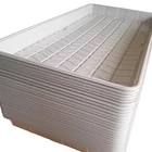 Plastic Trays Plastic Plastic Plant Tray Good Quality ABS Plastic Hydroponic Vegetable Flower Plant Flood Trays