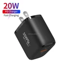 Charger Ipad Oem 20W PD Fast Charger For IPhone 12 Dual Port Wall Charger PD QC3.0 Fast Power Adapter For IPad Pro 12