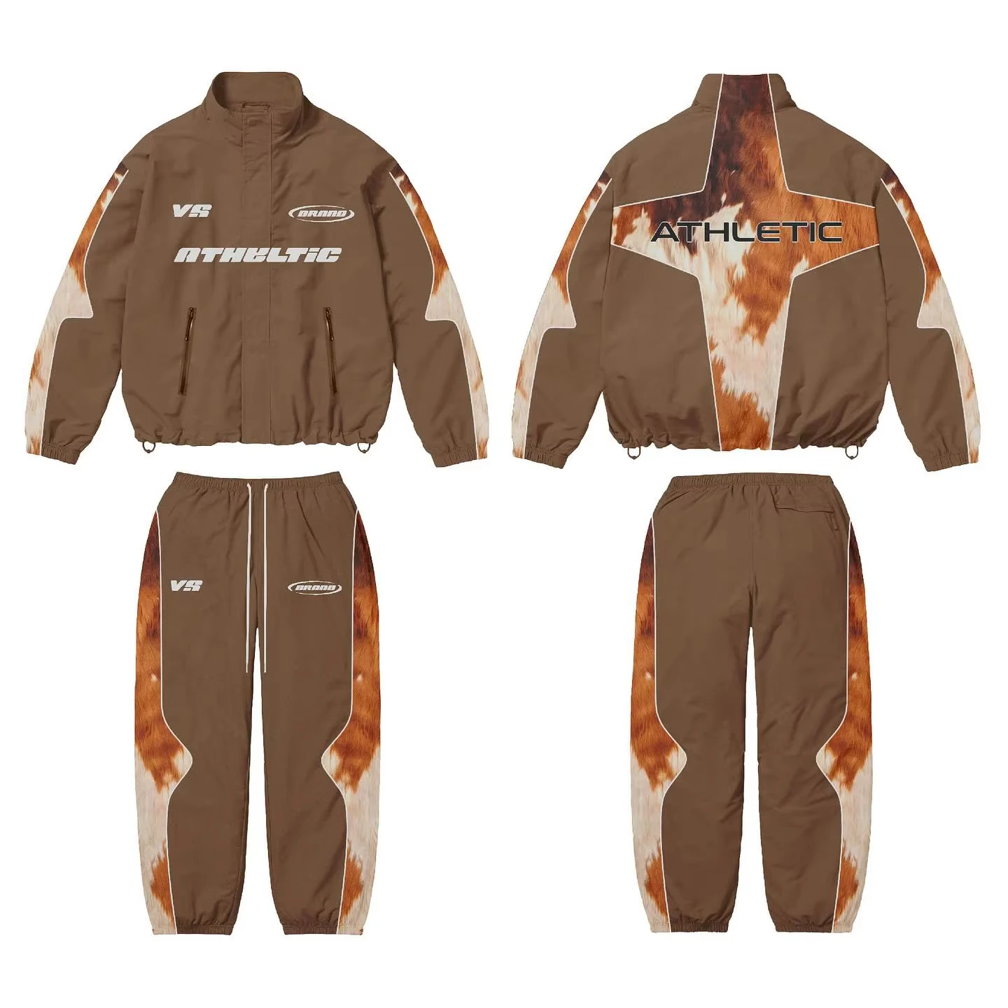 Custom Jacket Training Jogging Wear Windbreaker Waterproof Zip up Jacket Vintage Nylon Windbreaker Tracksuits for Men factory