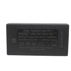 Ethernet Adapter 10 100 1000Mbps 24V 1A 24W Desktop POE Injector Ethernet Adapter IP Phone Camera POE Adapter