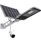 Cctv Camera Sunmaster 50W 100W Outdoor Remote Control Solar Street Lights 4000 Lumens Solar Street Light With Cctv Camera