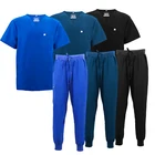 Customized Wholesale Fashionable Medical Scrub Vendors Stretch Fabric For Joggers Hospital Uniform Women Nurse Scrub Sets