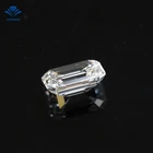 Loose Crysdiam Emerald Cut VS1 Lab Grown Cvd Rough Diamond Loose Diamond For Pendant Making