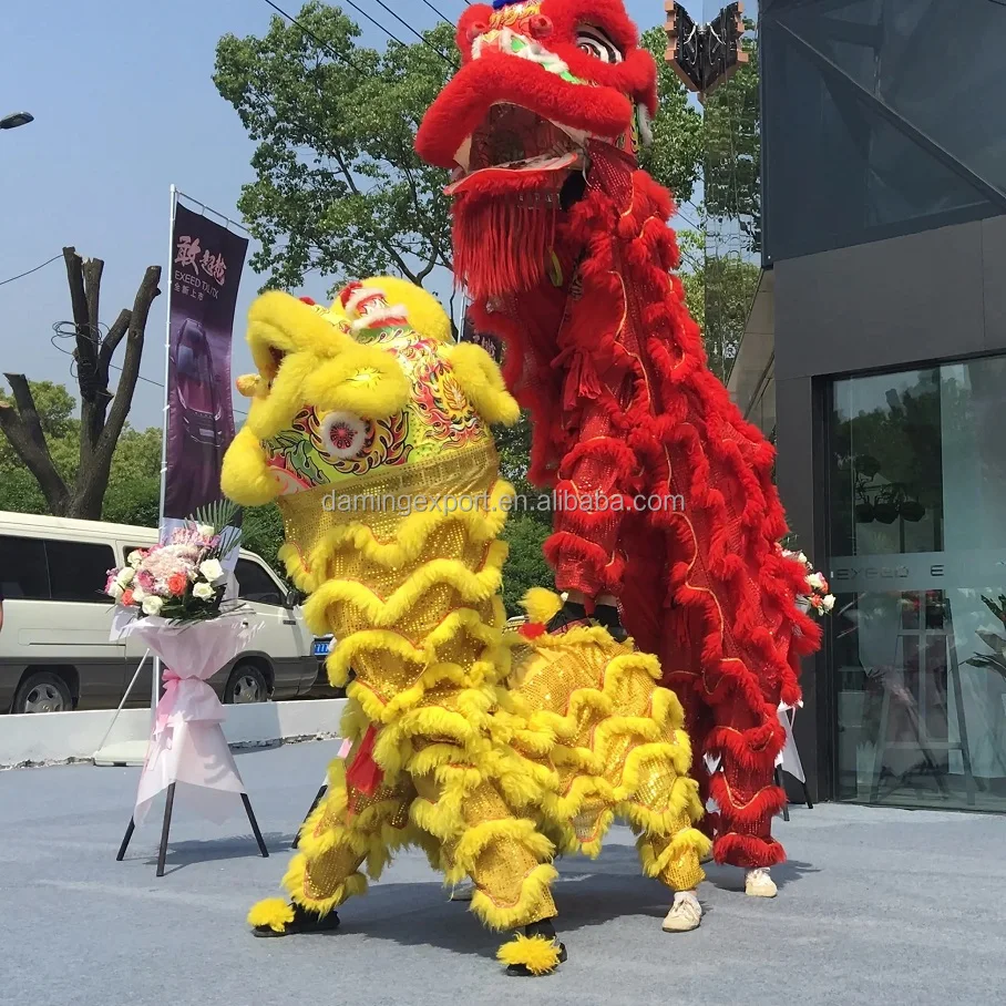 Cantonese Trend Lion Dance Mascot Outfit Chinese Traditional Major