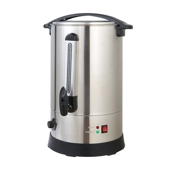 Energy efficient coffee urn or tea water boiler stainless steel electric water boiler double layer coffee urn