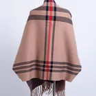 Shawl 2021 New Fashion High Quality Soft Smooth Winter Women's Blanket Scarf Shawl