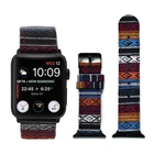 Watch JUELONG Unique National Style Colorful Fabric Nylon Watch Band For Apple Watch Strap 38mm 44mm