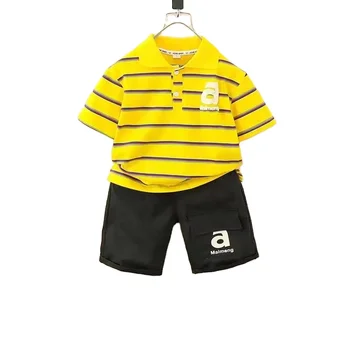 Wholesale baby little kids clothes set kids summer clothing set children's designer clothes