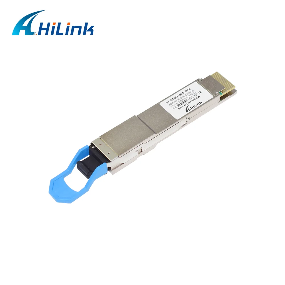 QSFP-DD-DR4 8x50G 400GBASE 400G 1310nm 500M MPO-12 Connector SMF SFP Transceiver 0