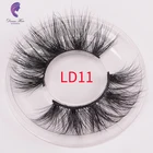 Eyelashes 3d Luxury Mink Eyelashes 25mm Lashes Mink Fluffy Eyelashes Vendor
