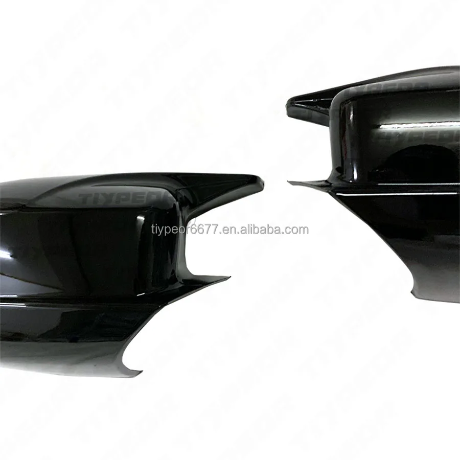 product glossy black mirror cover caps for 2015 2023 dodge charger srt stick on side mirror cap cover-6