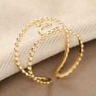 Design Snake Rings Latest Design Gold Plated Textured Adjustable Snake Rings