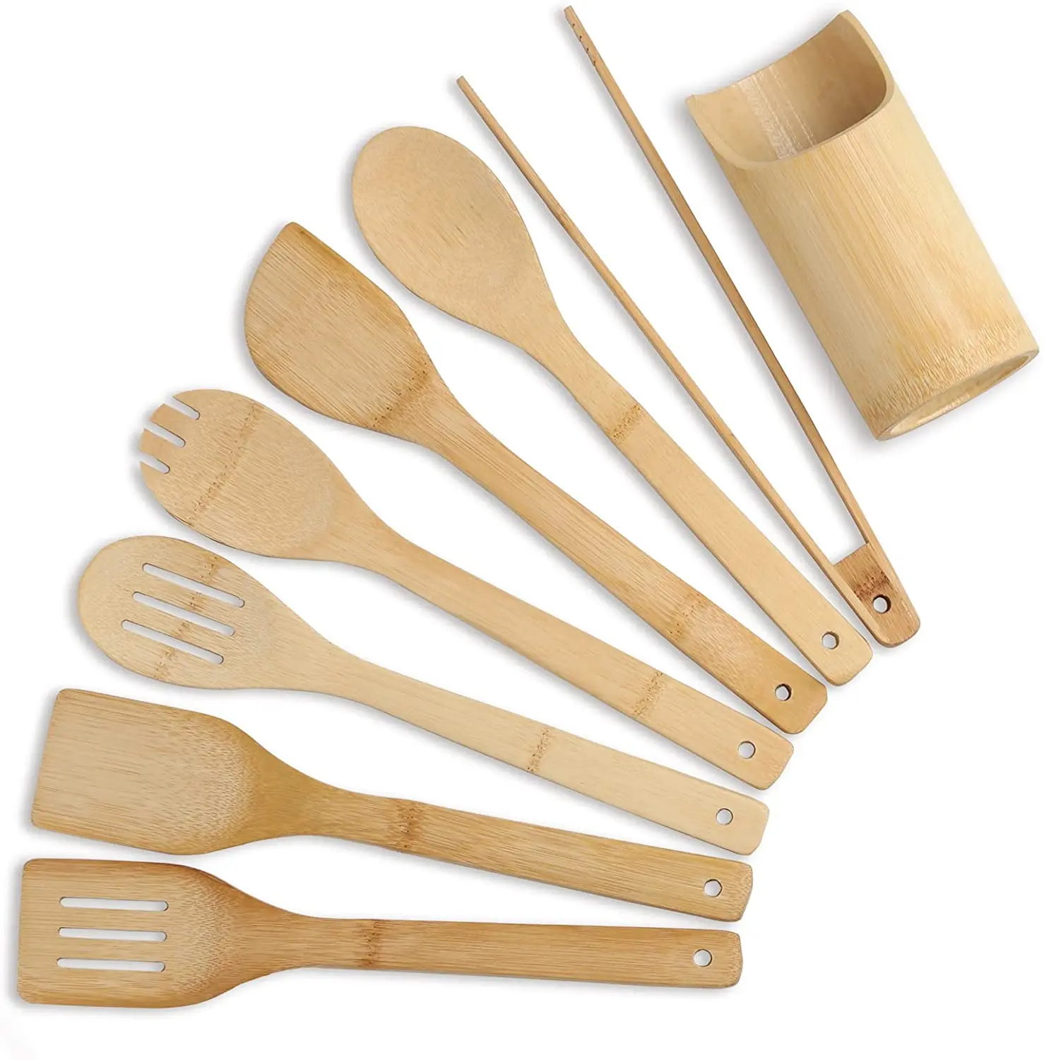 bamboo ladle set