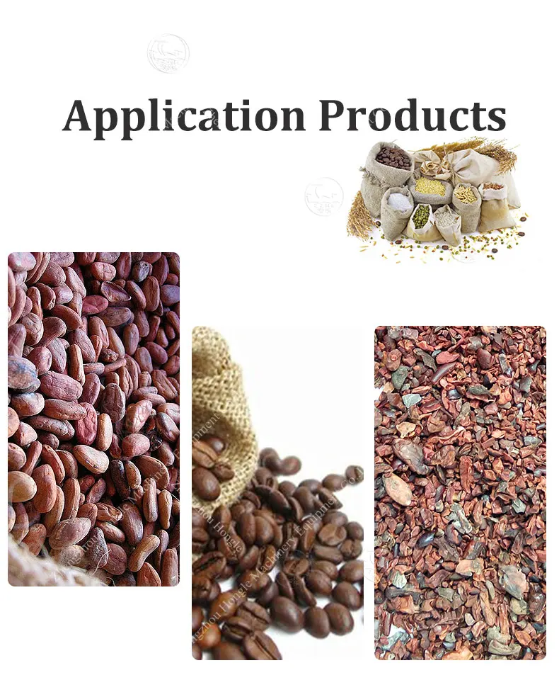 Cocoa Winnowing Machine Cocoa Bean Cracker and Winnower Huller Sheller details