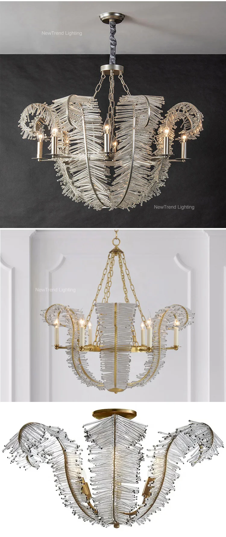 cpl 345 modern design indoor decoration pendant lamp hotel villa living room dining led chandelier light-2