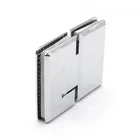 Hinge Door Hinges Door Hinges GUIDA 712041 Stainless Steel Chrome Finish 180 Degrees Bevel Edge Shower Room Door Hinge