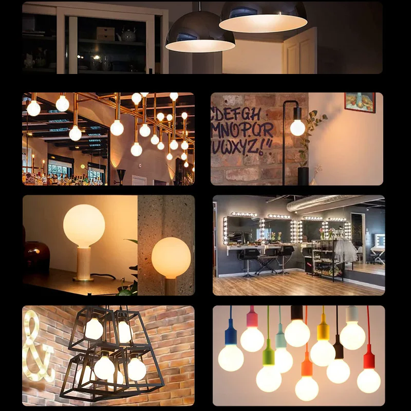 Hot-selling G95LED Dragon Ball bubble high color artistic creative bulb coffee shop decorative lighting LED dragon ball bubble