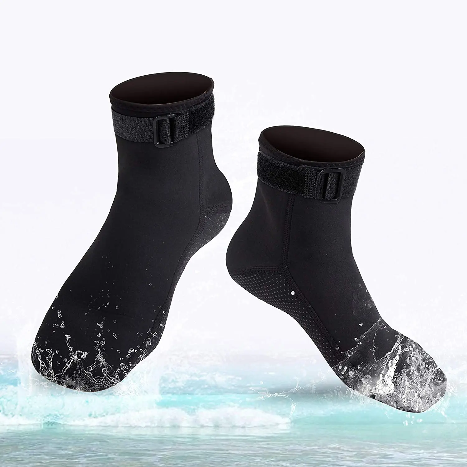 3.5mm Neoprene Diving Socks Boots Water Shoes Non-slip Beach Boots Wetsuit Shoes 
