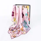 Scarfs Wholesale High Quality Custom Screen Printing Scarves Silk Scarves Scarfs