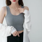 Top Tank Tops Wholesale Crop Top Tank Top Women Fitness Bodybuilding Vest Sexy Ladies Crop Tank Tops