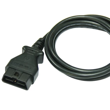 Obd2 Male To Db15p Male Head Extension Cable 16c Round Cable Od7.0 Car Fault Diagnosis Tool Connection Cable