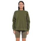 Color Sweatshirt Women's Casual Fleece Long Sleeve Loose Solid Color Hooded Pullover Sweatshirt Without Hood