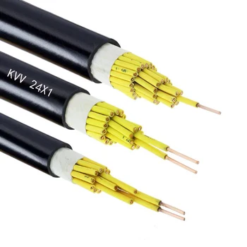 Factory Supply 2 core-61core KVV KVVP Control Cable Industrial Control Cable