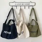 Tote Bag Custom Large Canvas Tote Bag Cross Body Bag Tote Canvas Bag Messenger Bag Canvas Women