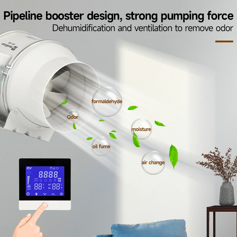 Inline Duct Fan, 6inch, 110, Electric - detail 12