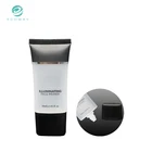 Oval Tube Plastic Plastic Customized Plastic Tubes Empty Black Concealer Oval Sample Tube Plastic Tube 50ml Transparent