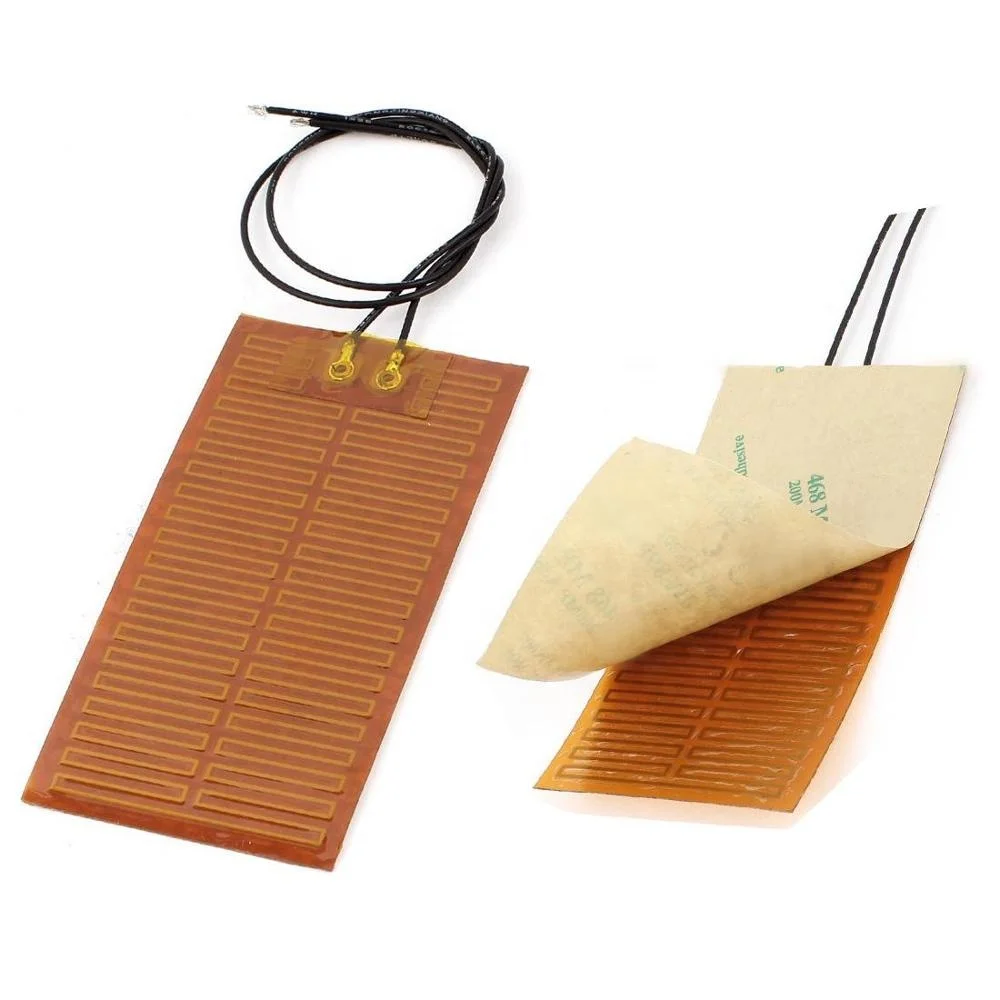 V V Electric Flexible Kapton Thin Polyimide Heating Film Heater For