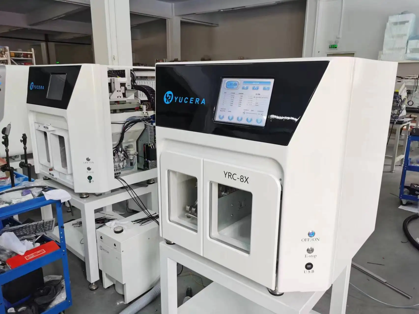 YUCERA YRC-8X Dental Milling Machine Auto Disc Change High Milling Speed Dental Lab Equipment CAD CAM Solution