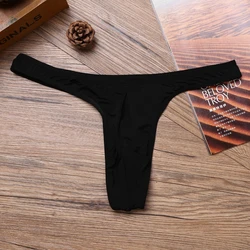 2021 Mens Low Rise Sexy Bulge Pouch Bikini Briefs Swimsuit Lingerie G-String Underwear Thong Underpants