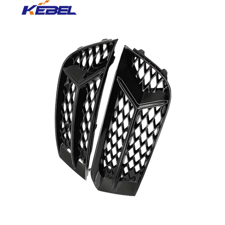 KEBEL Brand New Car Grills for Audi A3 2017 2020 ABS Material Honeycomb Lower Bumper Fog Light Grille Grill Cover supplier
