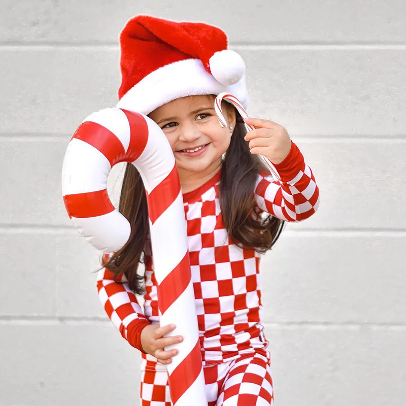 2022 Christmas kids boutique toddler girls clothing sets long sleeve printing 2pcs boys girls outfits Christmas pajamas