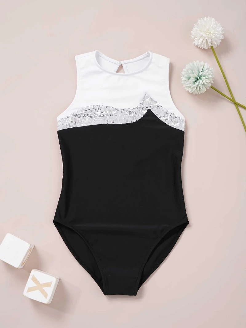 Shiny Sequins Ballet Dance Gymnastics Competition Leotard Tights Hc6b6b09f06fe463c9f859681c5d19fefu