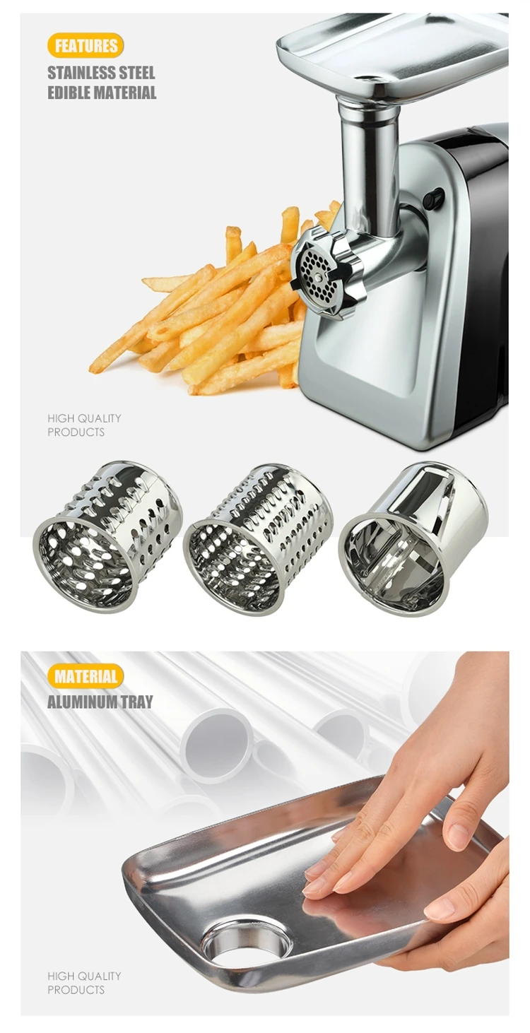 Hachoir à viande universel portable hachoir à boeuf broyeur automatique hachoir à viande électrique