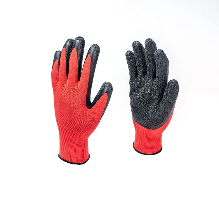 latex coated work gloves wholesale