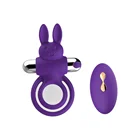 2021 New Rabbit Design 10 Frequency Wireless Penis Cock Ring Vibrator Sex Toys