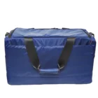 Bag Shoes And Blue Sneaker Bag RPET Sneaker Bag For Shoes And Clothes Navy Blue RPET Sneaker Duffel Bag