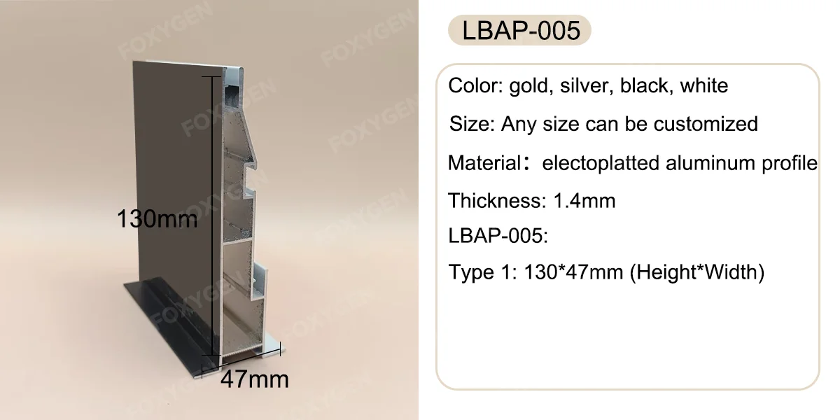 product pangui wholesale custom 4 20cm depth aluminum frame decoration edge corner profiles seg light box aluminum-6